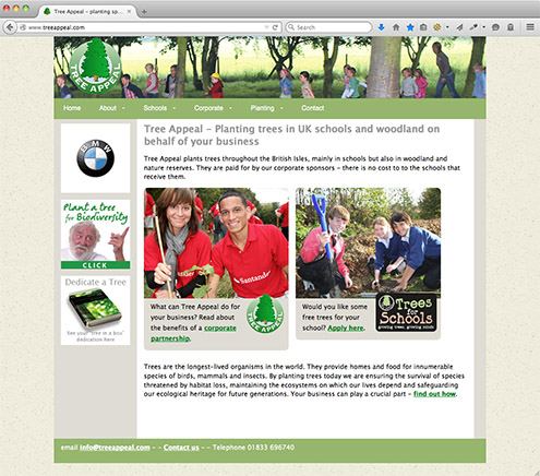 Tree Appeal website